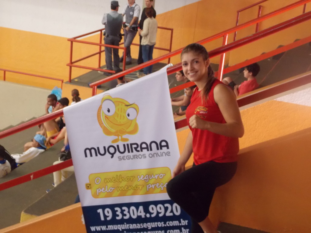 Bruna Ellen é ouro na Seletiva Paulista de Sanda - Muquirana Seguros