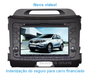 Novo vídeo - Indenização do seguro de automóvel para veículo financiado
