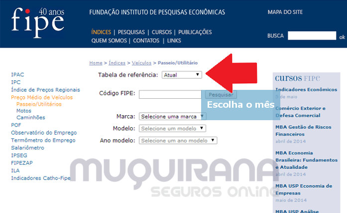 passo a passo de como consultar tabela fipe para carros - passo 2